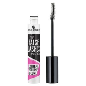 máscara de pestañas essence the false lashes extreme volume & curl 10ml
