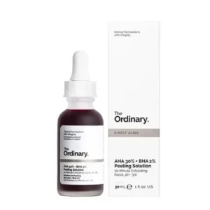 mascarilla exfoliante the ordinary aha 30% + bha 2% peeling solution 30ml